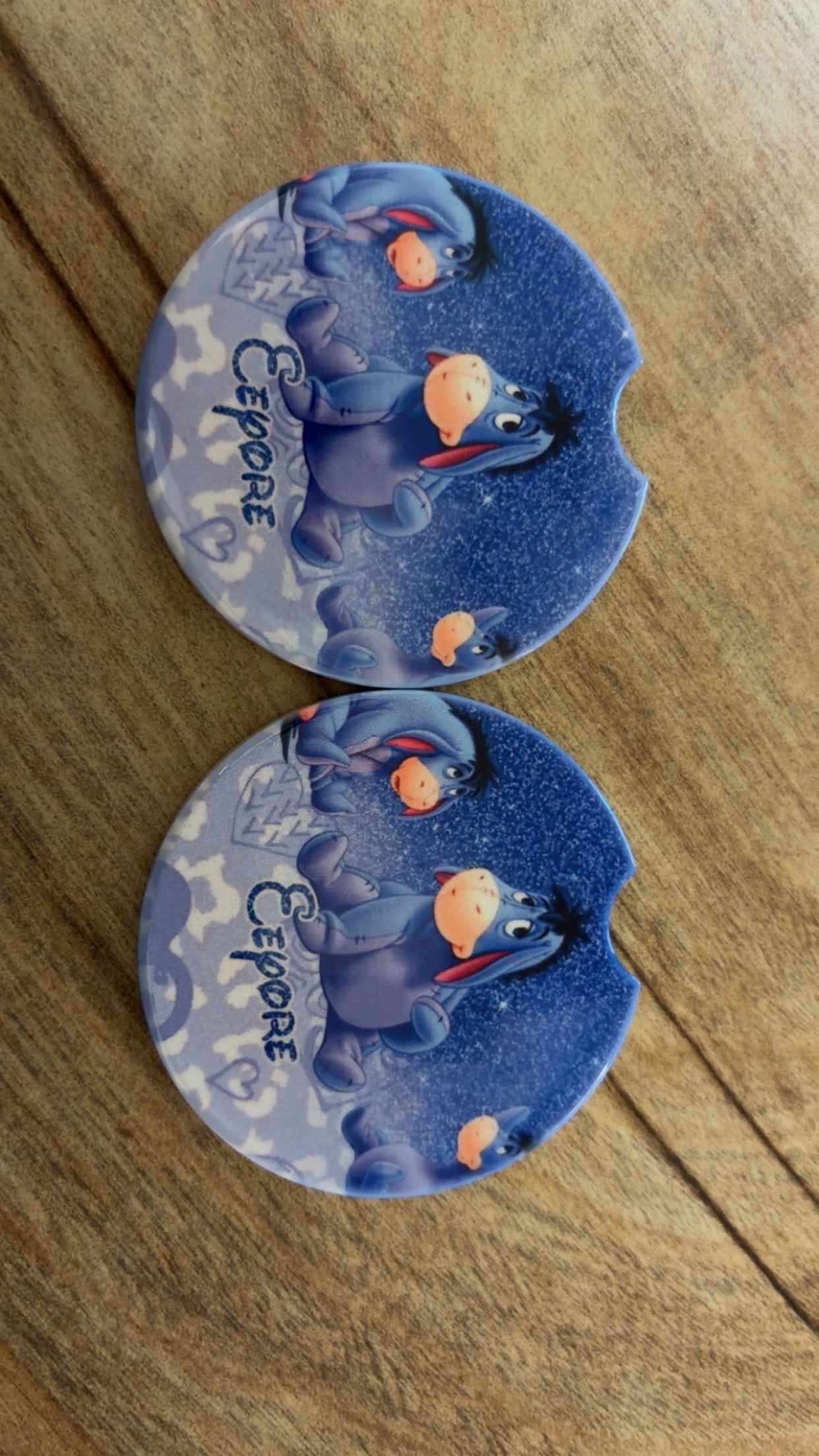 Custom Ceramic Car Coaster🤍